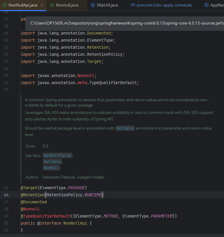 Spring framework-api:javadoc Gradle task outputs lots of warnings