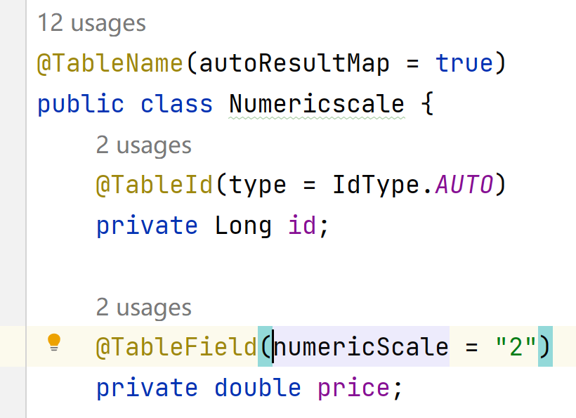 MyBatis-Plus numericScale如何生效呢？