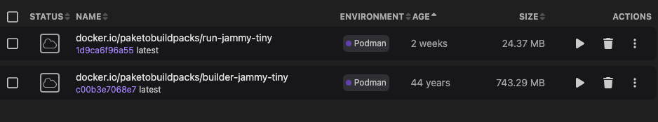 SpringBoot gradlew bootBuildImage fails with Podman on macOS Sonoma