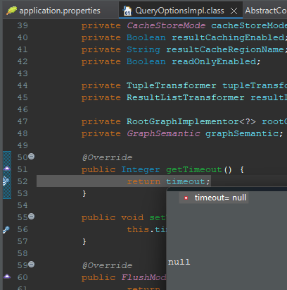 SpringBoot Spring Data query timeout