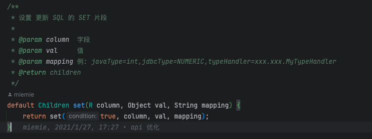 MyBatis-Plus   [research]: 技术调研 。注解@TableField 中typeHandler 是否无法在 lambdaUpdate ,lambdaQuery中不能使用