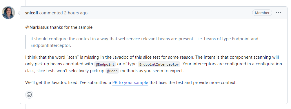 SpringBoot Update Javadoc for WebServiceServerTest annotation gh-41914