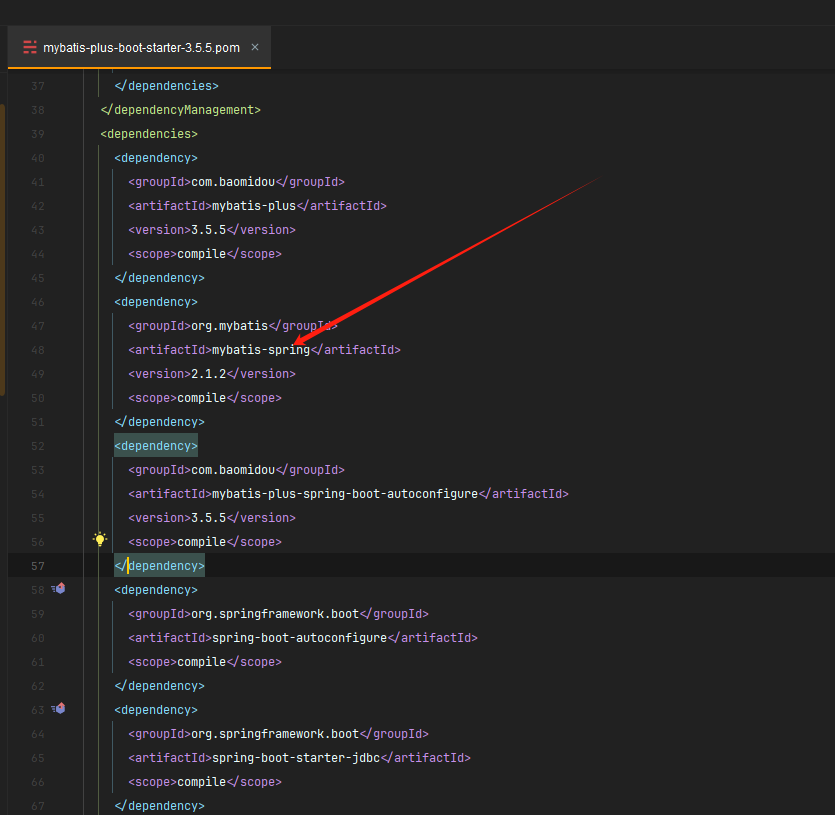 MyBatis-Plus V3.5.5版本的mybatis-spring还是2.1.2