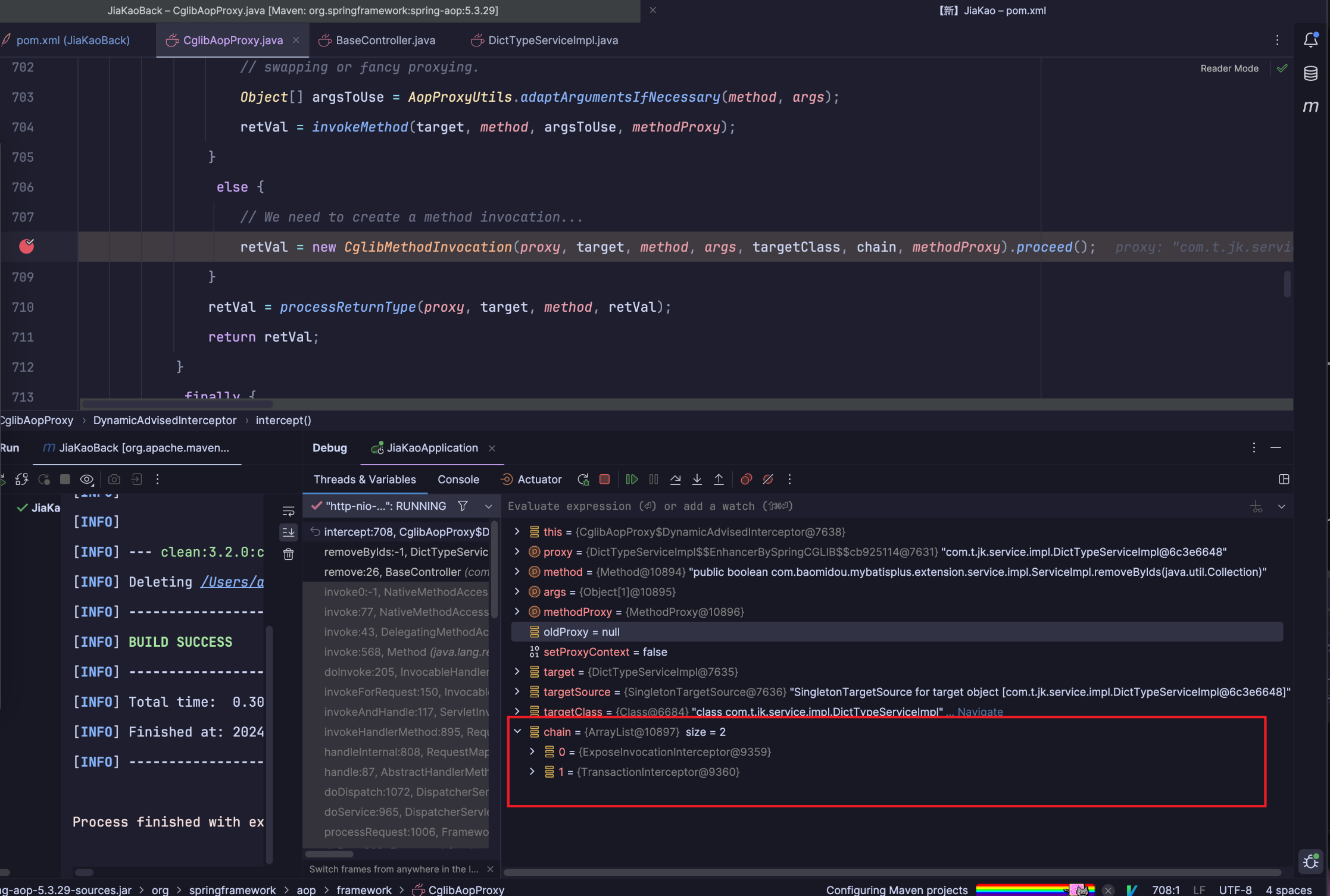 MyBatis-Plus spring的aop拦截失败