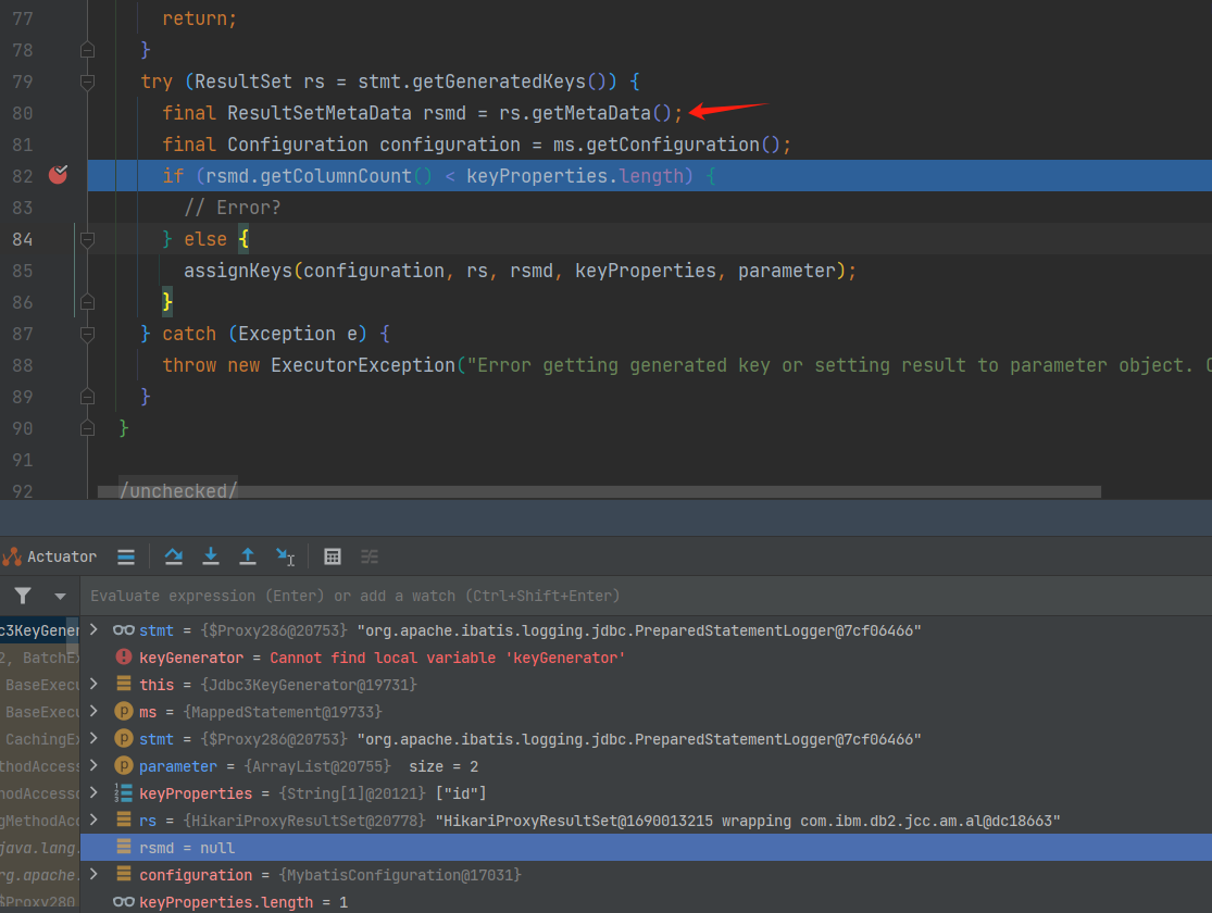 MyBatis-Plus DB2数据库上saveBatch的NPE问题