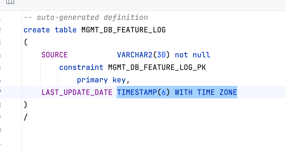 MyBatis-Plus mybatis-plus-generator-3.5.6 oracle TIMESTAMP_WITH_TIMEZONE类型未维护