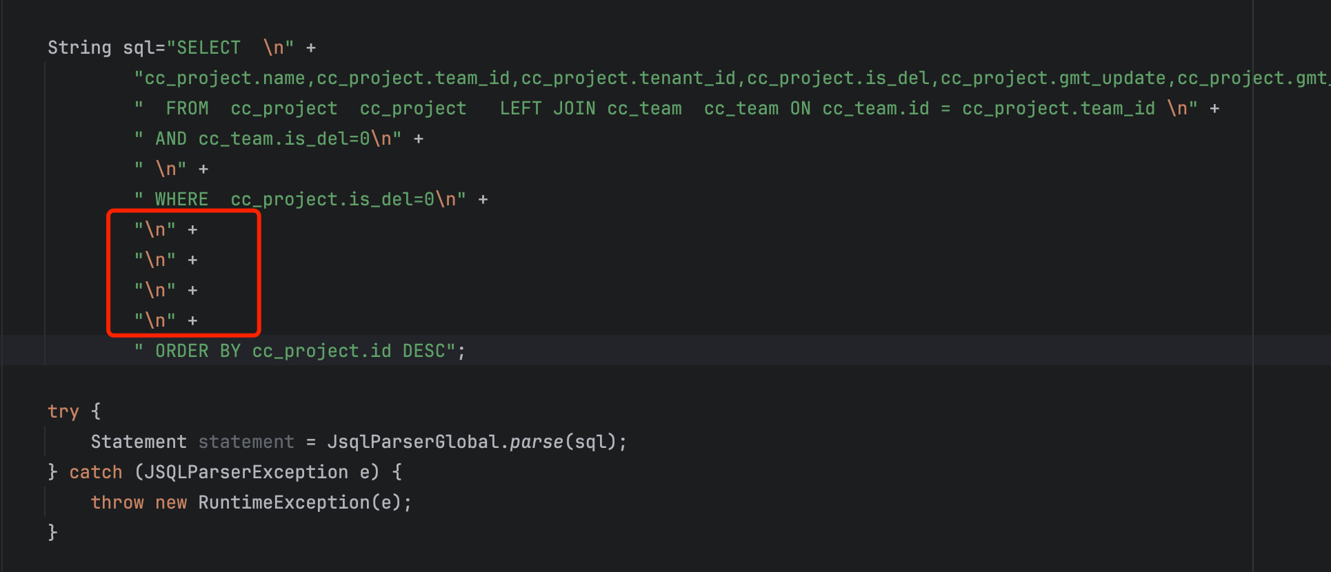 MyBatis-Plus 逻辑删除插件导致Jsql解析错误
