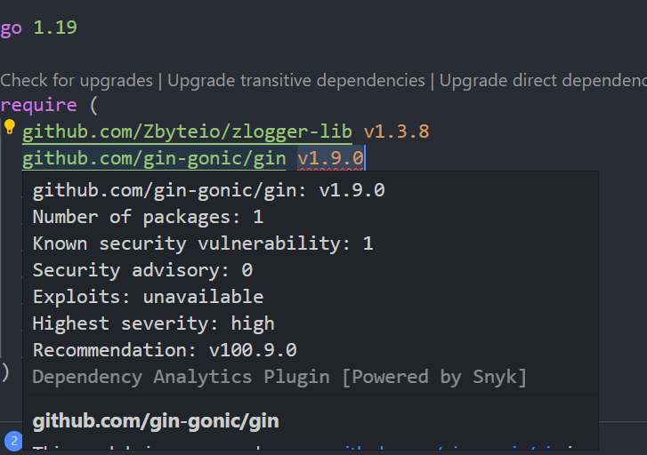 Gin Gin Web Framework does not properly sanitize filename parameter