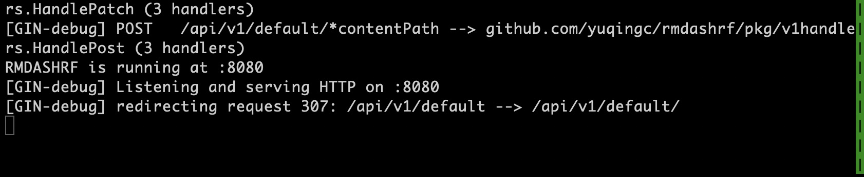 Gin Fail to POST when omitting slash at the end with asterisk path parameter