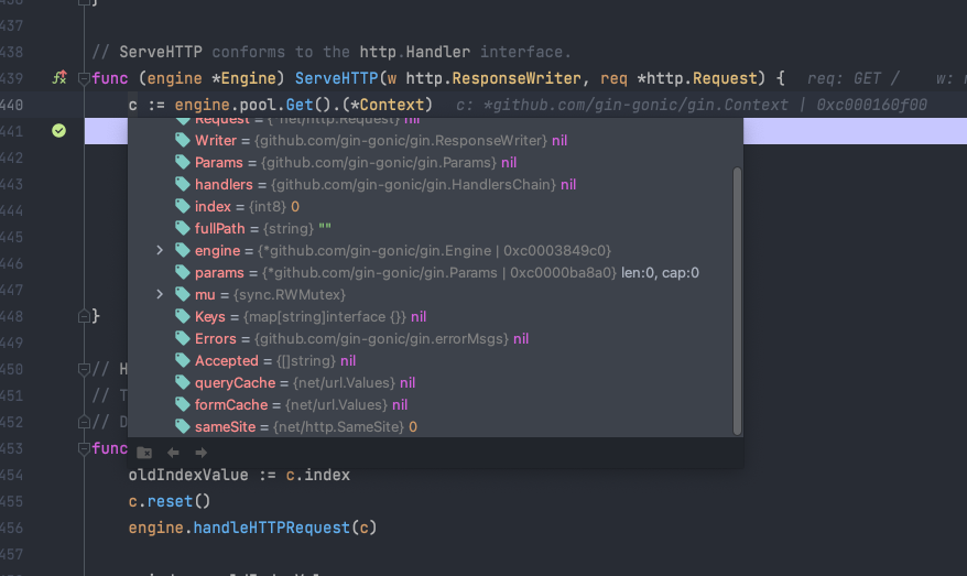 Gin Unit testing middleware with CreateTestContext