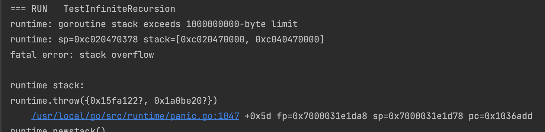 Gin binding maybe infinite recurse