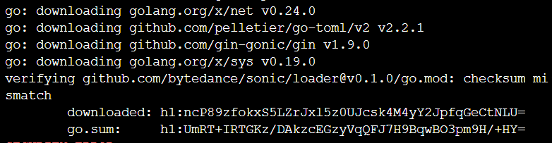 Gin Please consider remove github.com/bytedance/sonic from dependencies