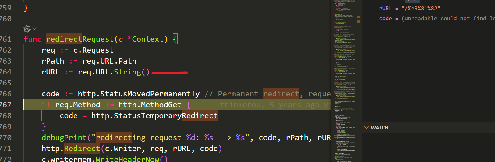 Gin [Bug] infinite redirect with RedirectFixedPath