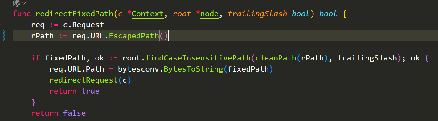 Gin [Bug] infinite redirect with RedirectFixedPath