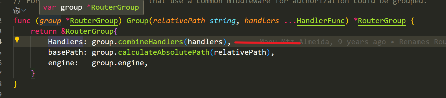 Gin Different 404 handler for different group