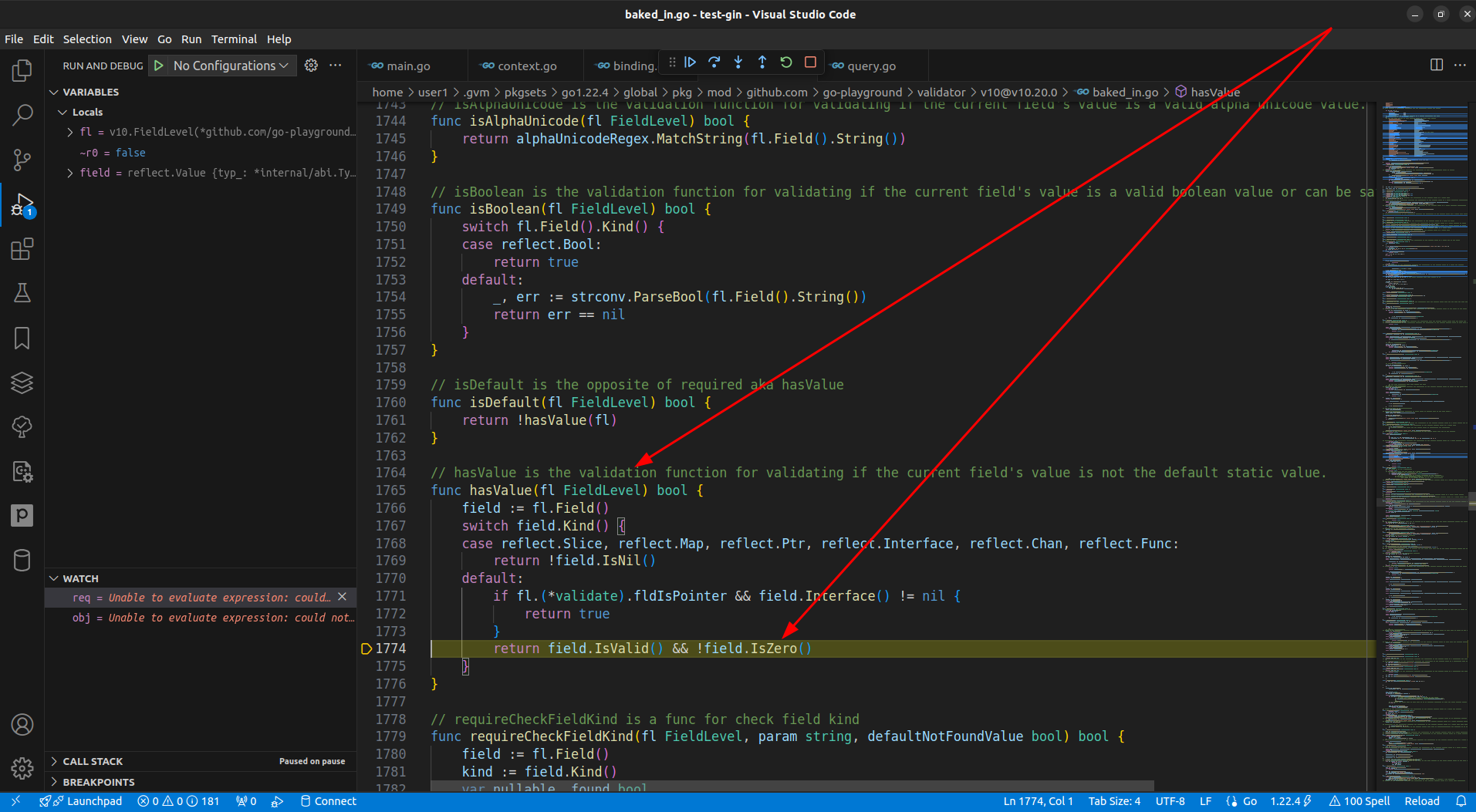 Gin How to apply default value if empty value provided by client during model binding?