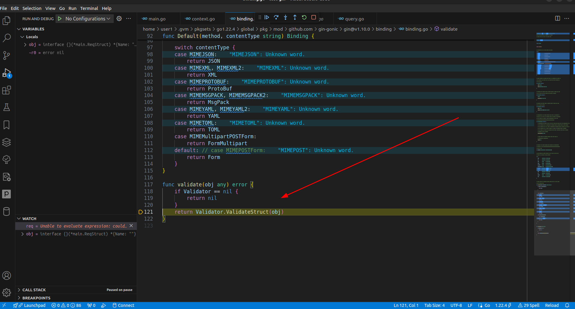 Gin How to apply default value if empty value provided by client during model binding?