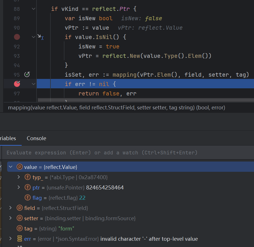 Gin custom time.Time type can not use ShoudBindQuery get a value ,error : invalid character '-' after top-level value