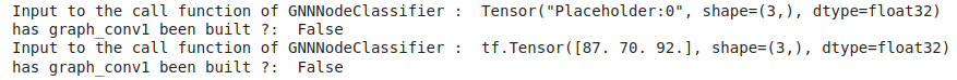 Keras  tf.keras compatibility: Convert Node Classification with GNN to Keras Core