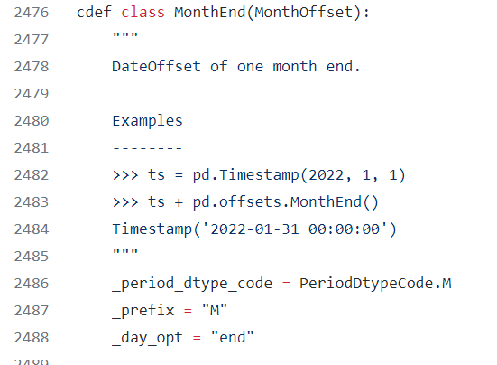 Pandas BUG: pd.offsets.MonthEnd() delevers wrong month