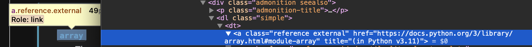 Pandas DOC: Incorrect link in StringArray and ArrowStringArray docs