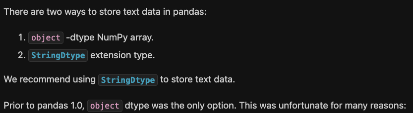 Pandas BUG: Dataclass Str -> Pandas Object instead of StringDtype